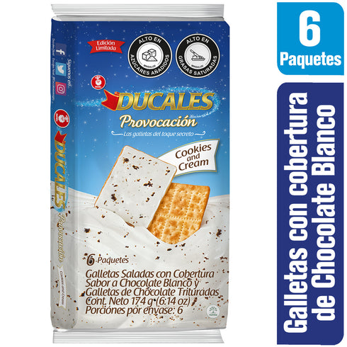 GALLETA DUCALES PROVOCACION 174G CREAM